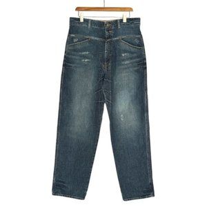 90s Vintage Marithe Francois Girbaud Baggy Oversized Distressed jeans Size 34